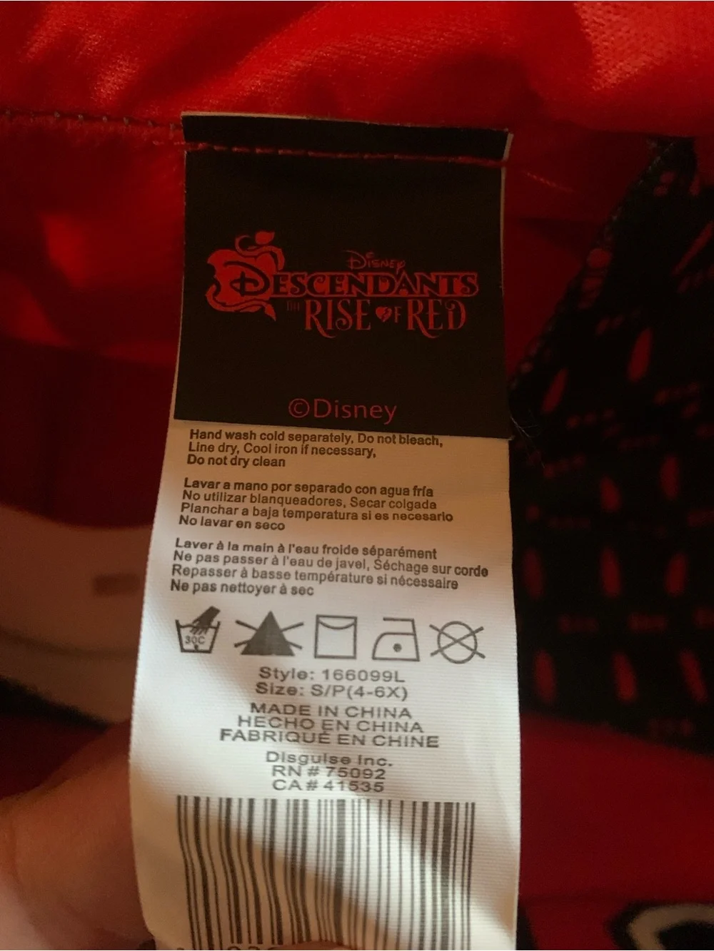Disney Descendants: The Rise of Red costume jacket - Picture 7 of 7